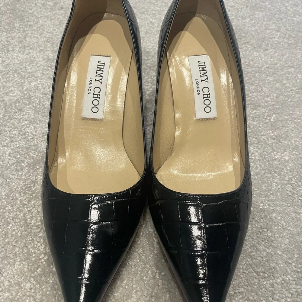 Jimmy Choo 37 Aurora Pumps - Picture 2 of 5